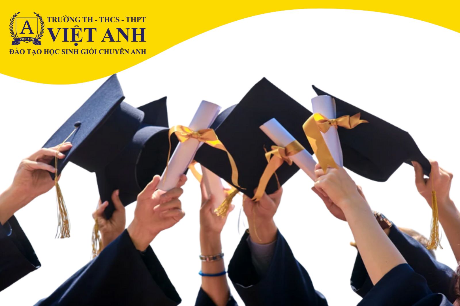Học sinh Trường Việt Anh tốt nghiệp và nhận học bổng du học