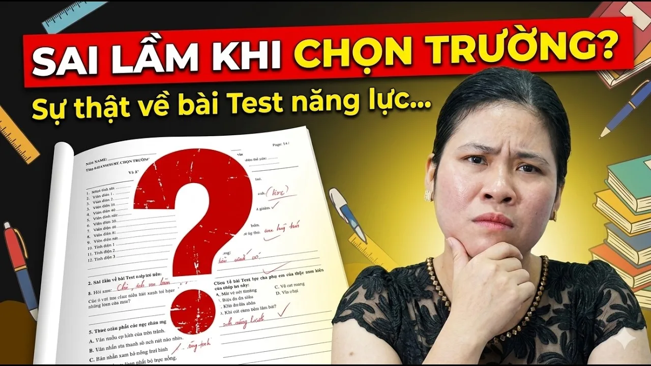 99% phụ huynh sai lầm khi chọn trường: Cú sốc từ bài test tại Việt Anh