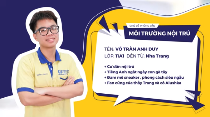 Trường Nội trú Việt Anh TPHCM: cơ hội cho tôi tự lập, trưởng thành