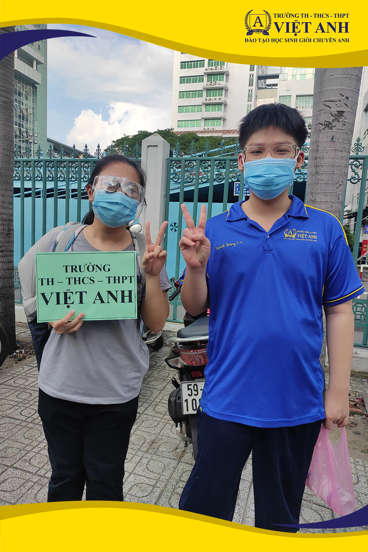 Học sinh Trường Việt Anh TP.HCM được tiêm vaccine ngừa Covid - 19. Hình 2